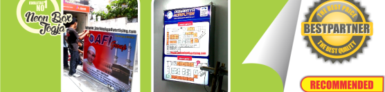 Pusat Pembuatan Neon Box Murah Jogja 0815 6822 4443
