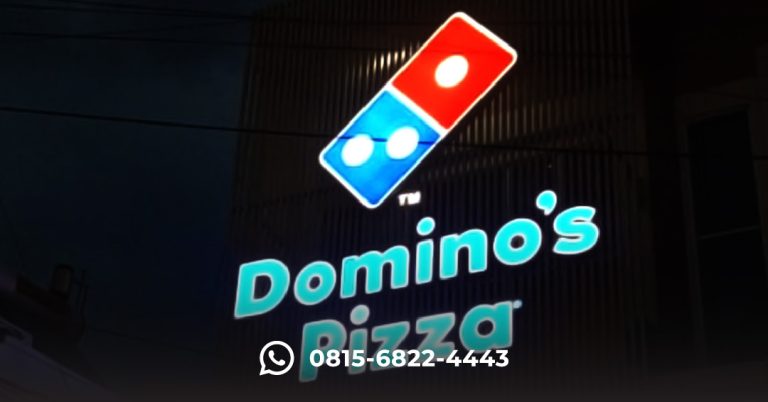 harga huruf timbul akrilik murah