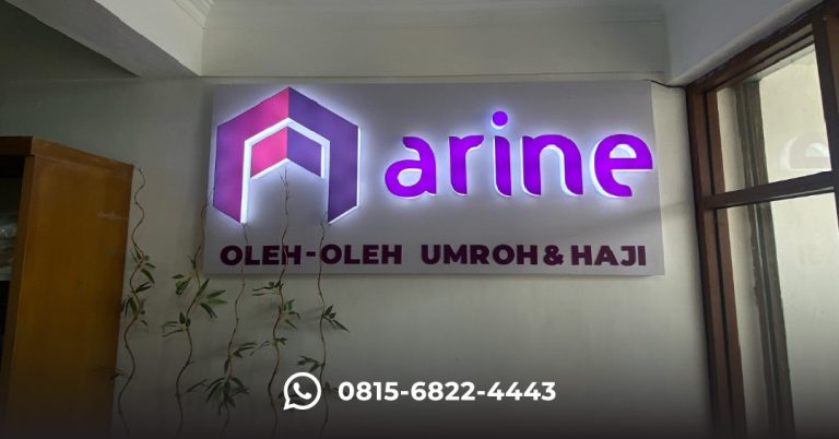 harga letter timbul akrilik murah