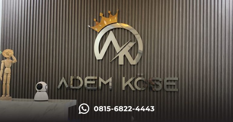 harga letter timbul stainless