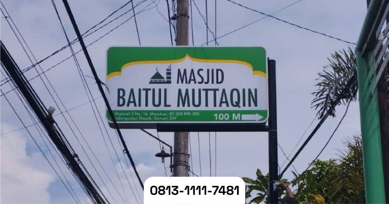 harga neon box akrilik