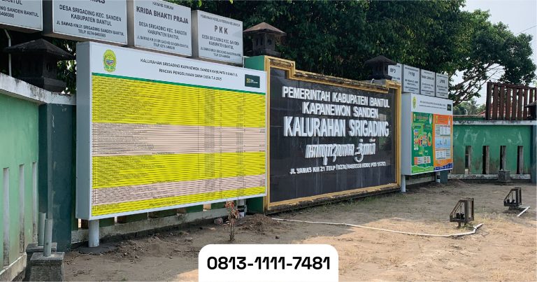 harga neon box murah di jogja