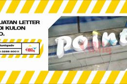 Letter sign murah di Kulon progo